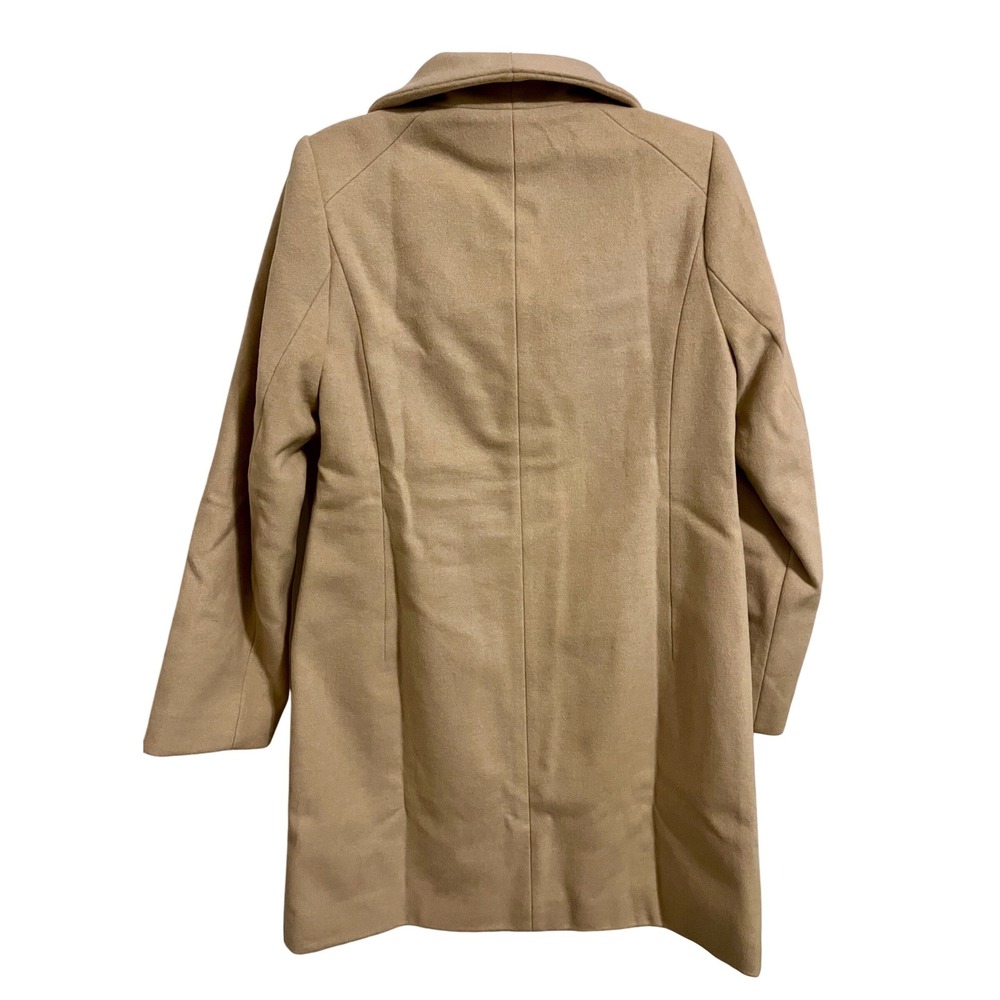 Quince Italian Wool Cocoon Coat S Heather Macadamia NWT - Picture 4 of 9